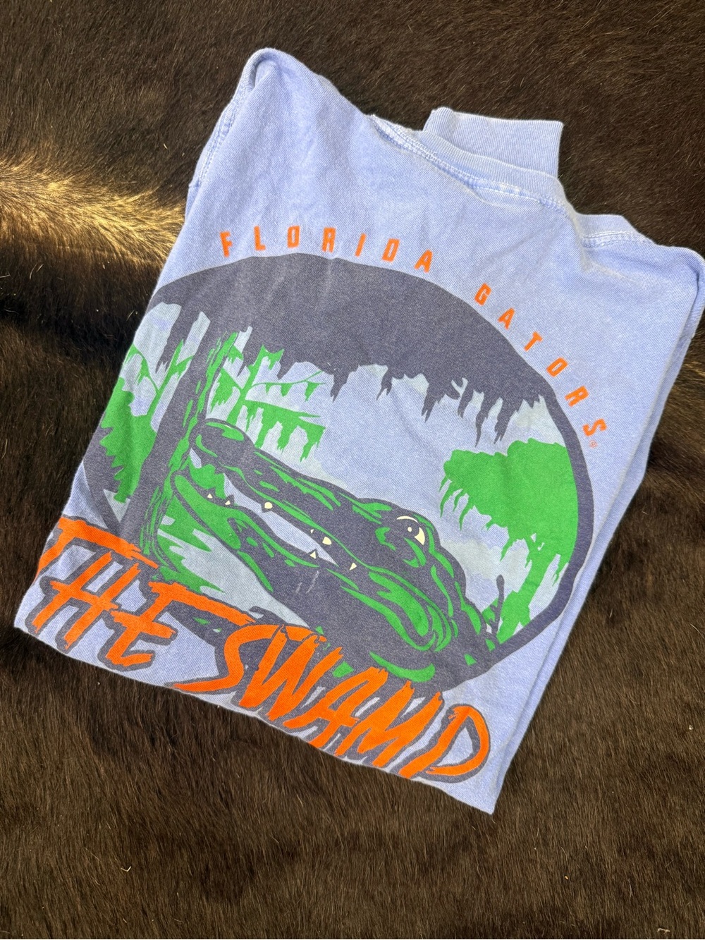 Florida Gators The Swamp Graphic T-Shirt - Light Blue